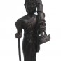 Black Siwalee Buddhist Monk Brass Statue /Size 7"