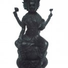 Lakshmi Hindu Goddess Brass Statue #LK1