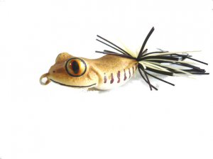 Handmade : Small Leaf Frog TopWater Fishing Lure #LC