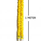 Thai Yellow Marigold Garland / Size : 100cm