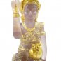 Thai Purple Nang Kwak Goddess Resin Statue/Size : 6.5"