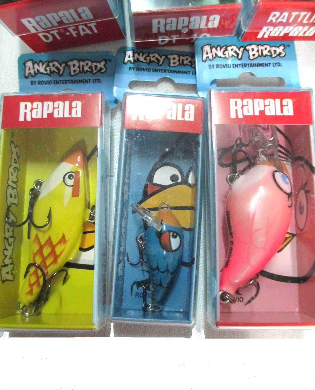 Lot cuillères RAPALA, NAUVO ET HARMAJARef Lot n° 212. - Cuillers