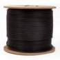 500ft RG59 Siamese cable 18/2 Wire 95% Braid CCTV (BLACK)