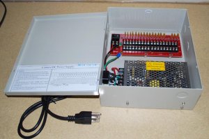 18 ch CCTV Power Supply Camera Outlet BOX 10 AMP