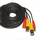 4 X 60 ft / 20M Security Camera CCTV Siamese BNC Cable