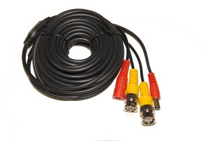 4 X 60 ft / 20M Security Camera CCTV Siamese BNC Cable