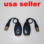 2 x UTP Network Balun CAT5 to Camera CCTV BNC DVR