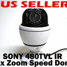 10X Zoom 480TVL SONY IR High Speed MINI PTZ Dome Camera