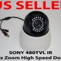 SONY 10X Zoom 480TVL IR High Speed PTZ Mini Dome Camera