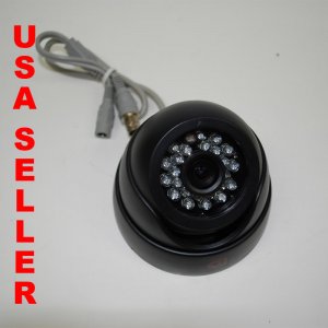 (4) 1/4" SHARP COLOR CCTV CCD IR DOME CAMERAS
