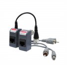 20 Pcs Camera Video Power Balun Transceivers Cat5 LAN