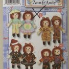Simplicity 3945 Raggedy Ann & Andy Pattern