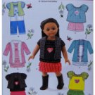 Simplicity  1902 pattern for 16" doll clothes