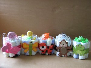 Mini Diaper Cakes