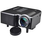 Mini AV LED Digital Projector w/USB, SD Card Slot & Speaker - 17" - 67" Display