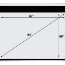 84” Screen (67”x50”) 4:3 Formats