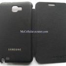Black Flip Case cover for Samsung Galaxy Note N7000 I9220
