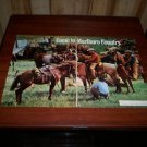 Marlboro Cigaettes TWO Page Printed Ad  1970's