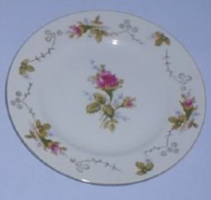 Moss Rose Matching Plates