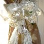 Rose Tassel Pillow Curtain Tiebacks Pair