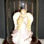 Glass Cloche and Figurine