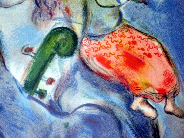 Marc Chagall Spring Printemps Lithograph Verve 1938