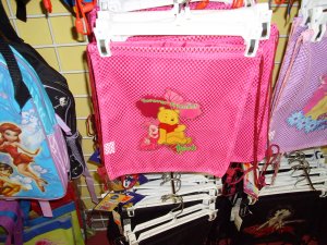 Winnie The Pooh Sling Back Pack/Tote