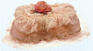 Vintage Victorian Lace Tissue Box Cover ATC 75