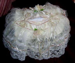 Large Lace Tissue Box Cover ATC-76