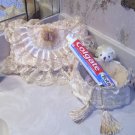 Vintage Victorian Lace Tissue Box Cover ATC 68