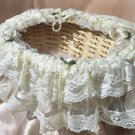 Storage Lace Baskets LB33 Candelight Cream