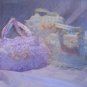 Victorian Lace Purse-Handbag- Baby Cream LP23