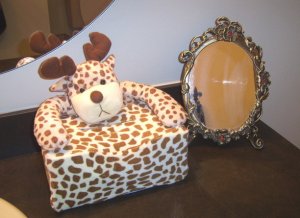 Children Tissue Box Cover Large-Reindeer  CTC 30