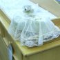 Children Tissue Box Cover Large-Lace Bear CTC 44