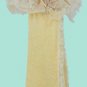 Set of Children Doll tissue box cover and Doll towel ring hanger