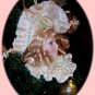 Victorian Christmas Tree Ornament Vintage Doll "Antoinette"