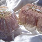 Vintage Victorian Lace Tissue Box Cover large+roll Cover  SET ATC29