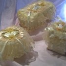 Vintage Victorian Lace Tissue Box Cover large+roll Cover  SET ATC26