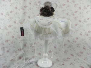 Vintage victorian style shabby chic antique lamp VL27