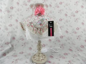 Vintage victorian style shabby chic antique lamp VL35