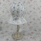 Vintage victorian style shabby chic antique lamp VL32 blue or pink