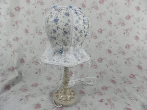 Vintage victorian style shabby chic antique lamp VL32 blue or pink