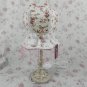 Vintage victorian style shabby chic antique lamp VL32 blue or pink