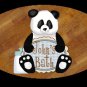 Little boy/Baby boy bathtime personalized name wood plaque/sign 7 X 5 (I-blue)