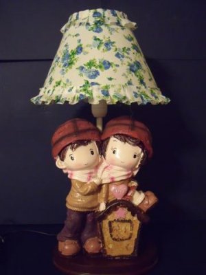 Kids boy girl nursery d&Atilde;&copy;cor resin table accent lamp night light NEW DF23-L