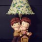 Kids boy girl nursery décor resin table accent lamp night light NEW DF23-L
