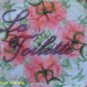 Peonies vintage shabby chic bath wall plaque VS38