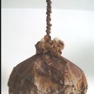 Vintage victorian shabby chic hanging swag lamp VL 23 coffee