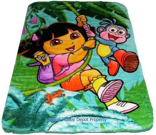 Dora Disney twin - full size MINK blanket NEW!