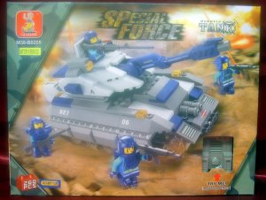 SPECIAL FORCE TANK - 260 PIECE BRICK SET